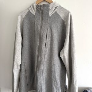 Lululemon Grey Full-Zip hoodie - XL